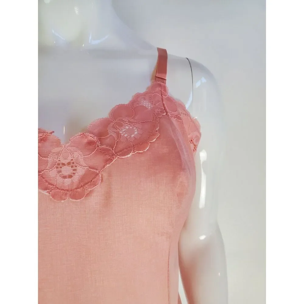 Vintage Olga Pink Camisole - Picture 2 of 10